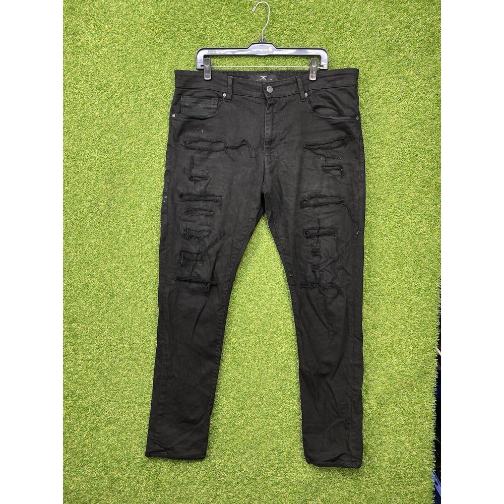 Jordan Craig Legacy Edition Jeans Mens 38x32 Skinny Distressed Y2K Sean Y2K